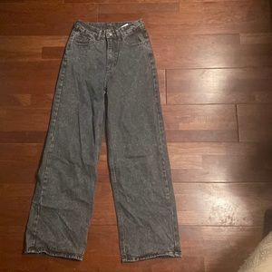 Shein high waisted wide leg jeans xs
